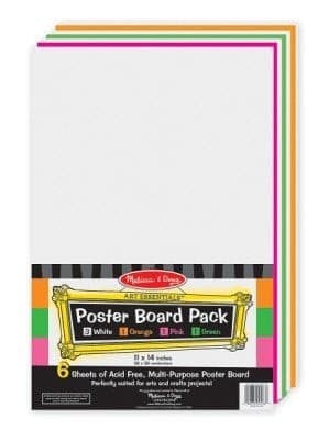 Melissa & Doug Poster Board Pack, -- ANB Baby