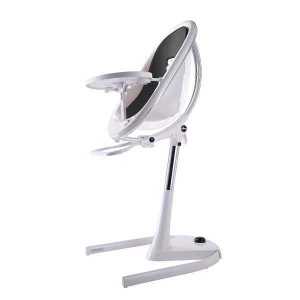Mima Moon 2G High Chair, White / Black -- Open Box - ANB Baby -$300 - $500