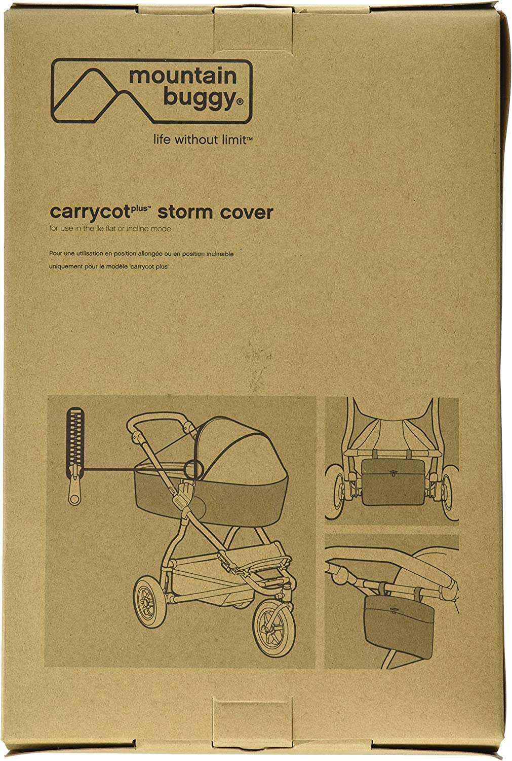 Mountain Buggy Carrycot Plus Storm Cover for Duet™ - ANB Baby -$20 - $50