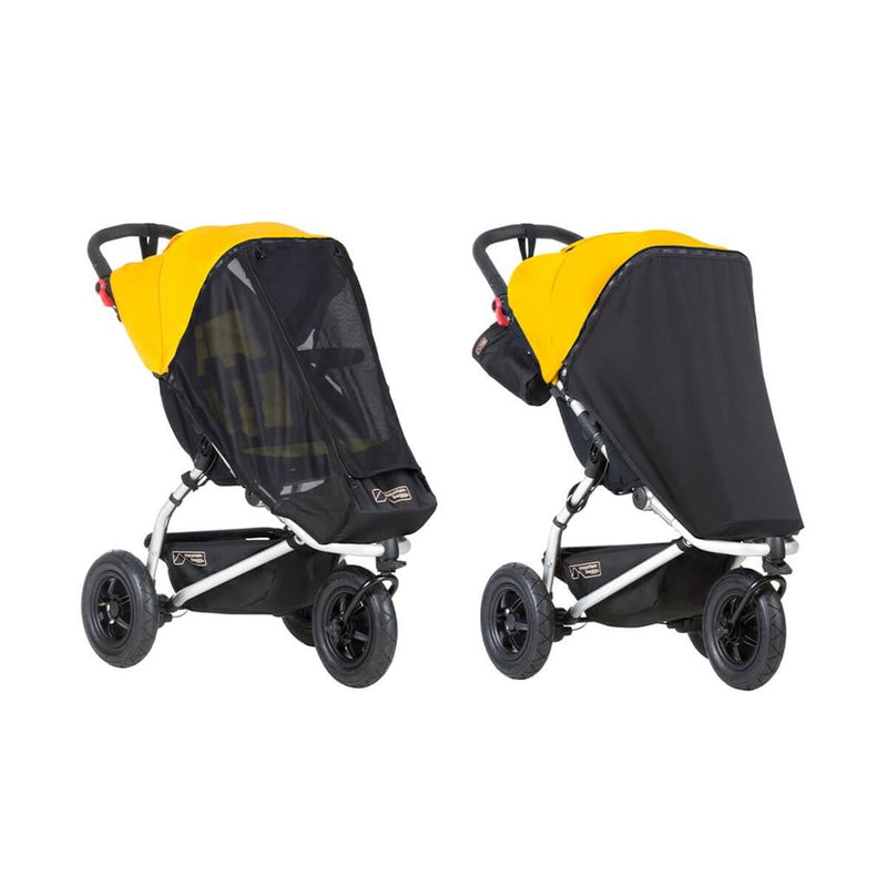 Mountain Buggy V1 Swift and Mini 2in1 Sun and Blackout Cover, -- ANB Baby