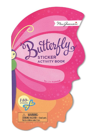 Mrs. Grossman's Butterfly Sticker Activity Book - ANB Baby -Baby Milestone Stickers