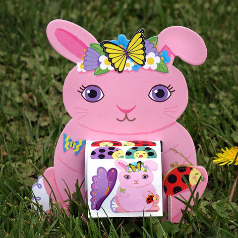 Mrs Grossmans Friends Butterfly Bunny Sticker - ANB Baby -baby gift