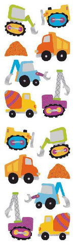Mrs Grossmans Strip of Chubby Construction Stickers - ANB Baby -baby stickers