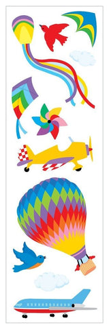 Mrs Grossmans Strip of Flying Away Stickers - ANB Baby -baby stickers