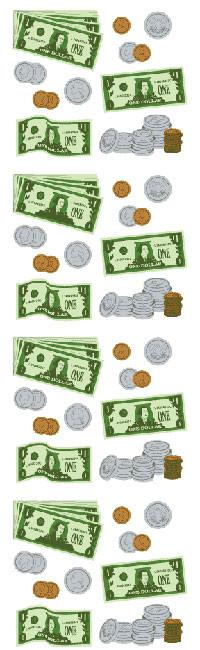Mrs Grossmans Strip of Money Stickers - ANB Baby -baby stickers