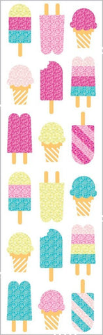 Mrs. Grossman's Strip of Pops and Cones Stickers, -- ANB Baby