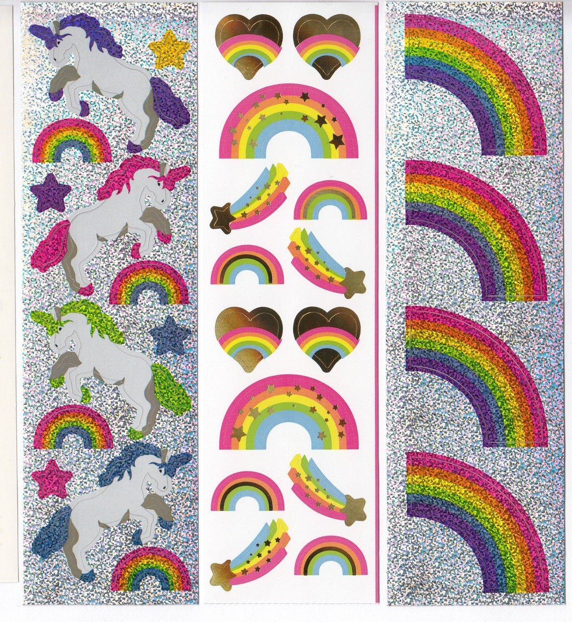 Mrs Grossman's Unicorns and Rainbows Super Sticker Pack - ANB Baby -baby stickers