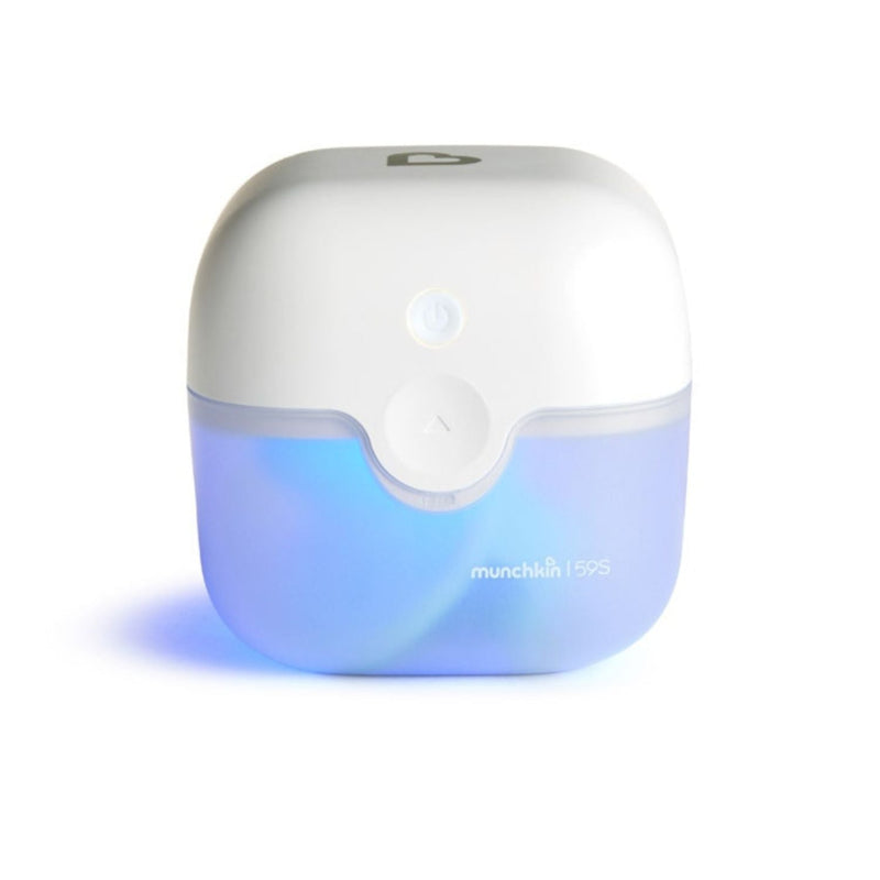 Munchkin 59S Mini Sterilizer Plus Portable UV Sanitizer with Rechargeable Battery, -- ANB Baby
