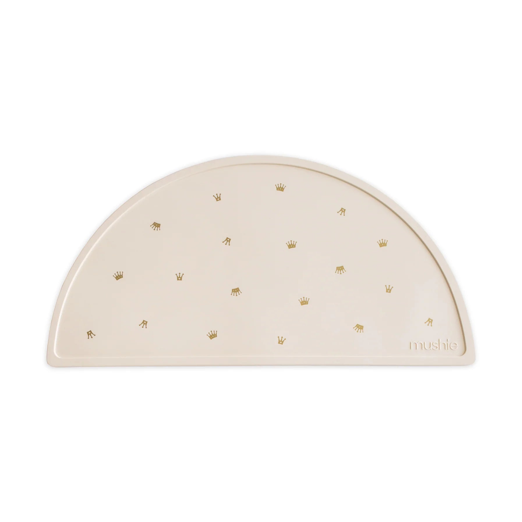 Mushie BPA-Free Non-Slip Silicone Placemat for Kids - ANB Baby -Beige