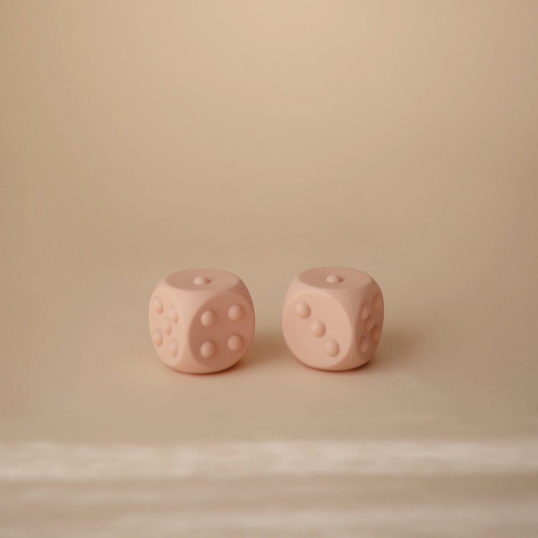 Mushie Dice Press Toy 2 Pack, -- ANB Baby