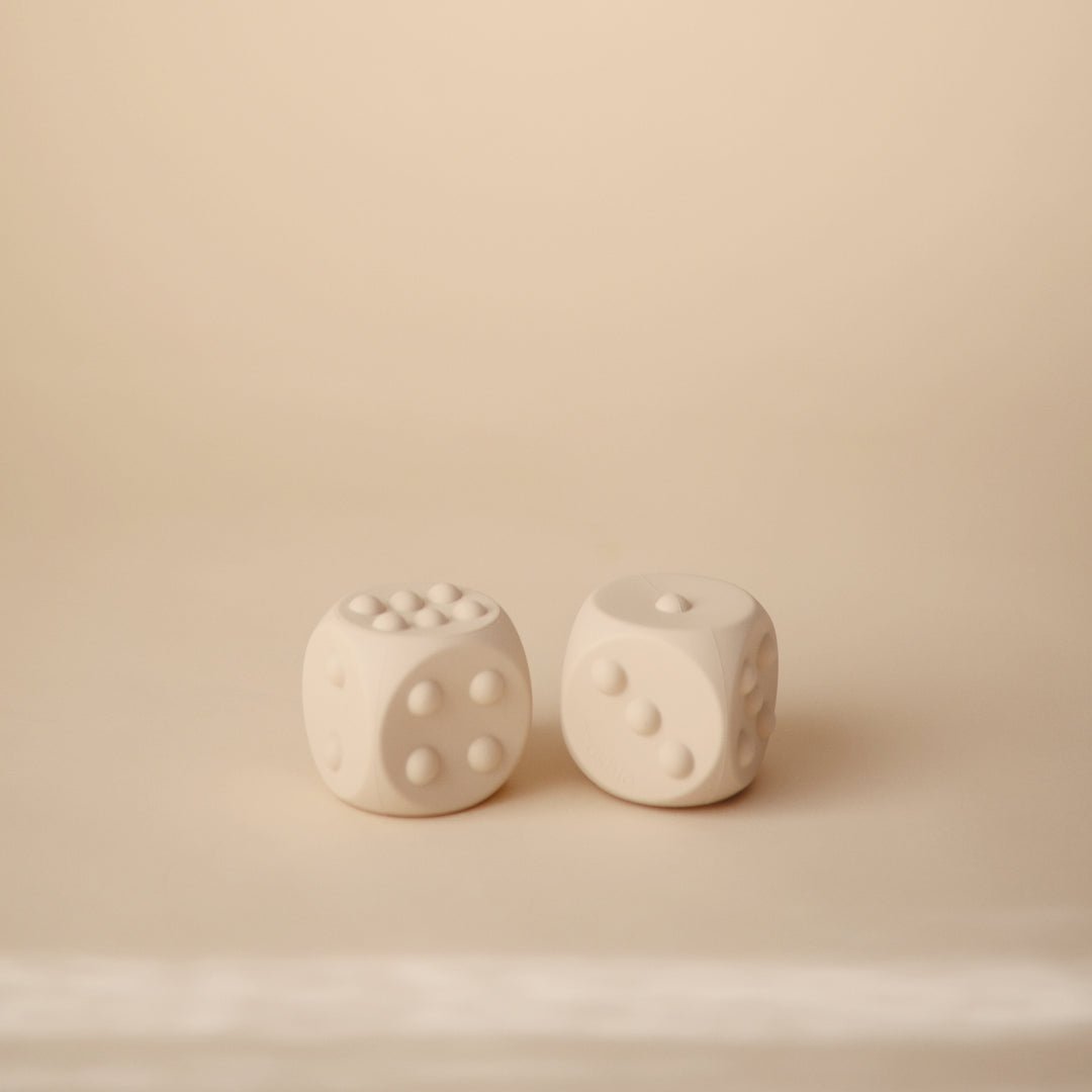Mushie Dice Press Toy 2 Pack, -- ANB Baby