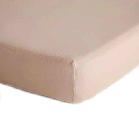 Mushie Extra Soft Muslin Crib Fitted Sheet - ANB Baby -810052460239$20 - $50