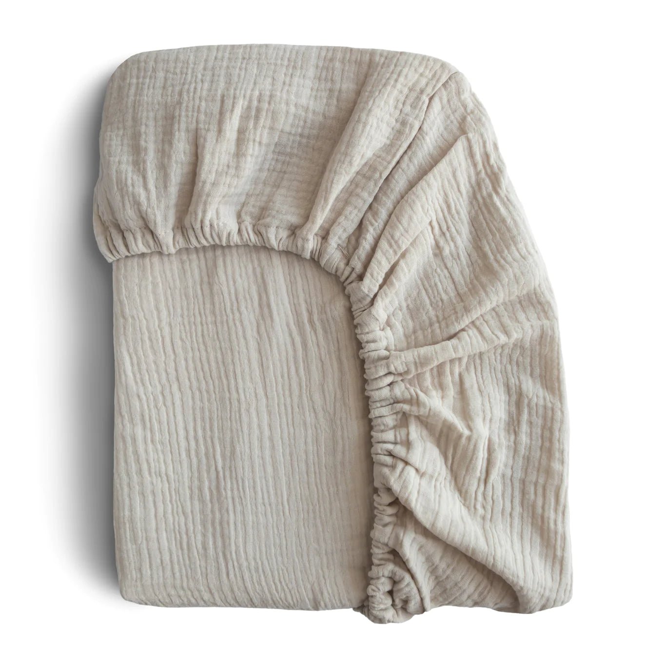 Mushie Extra Soft Muslin Crib Fitted Sheet - ANB Baby -810052460246$20 - $50