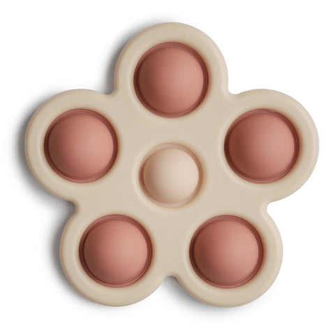 Mushie Flower Press Toy, -- ANB Baby
