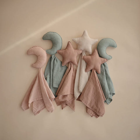 Mushie Moon Lovey Crib Toy - ANB Baby -Baby Blankets