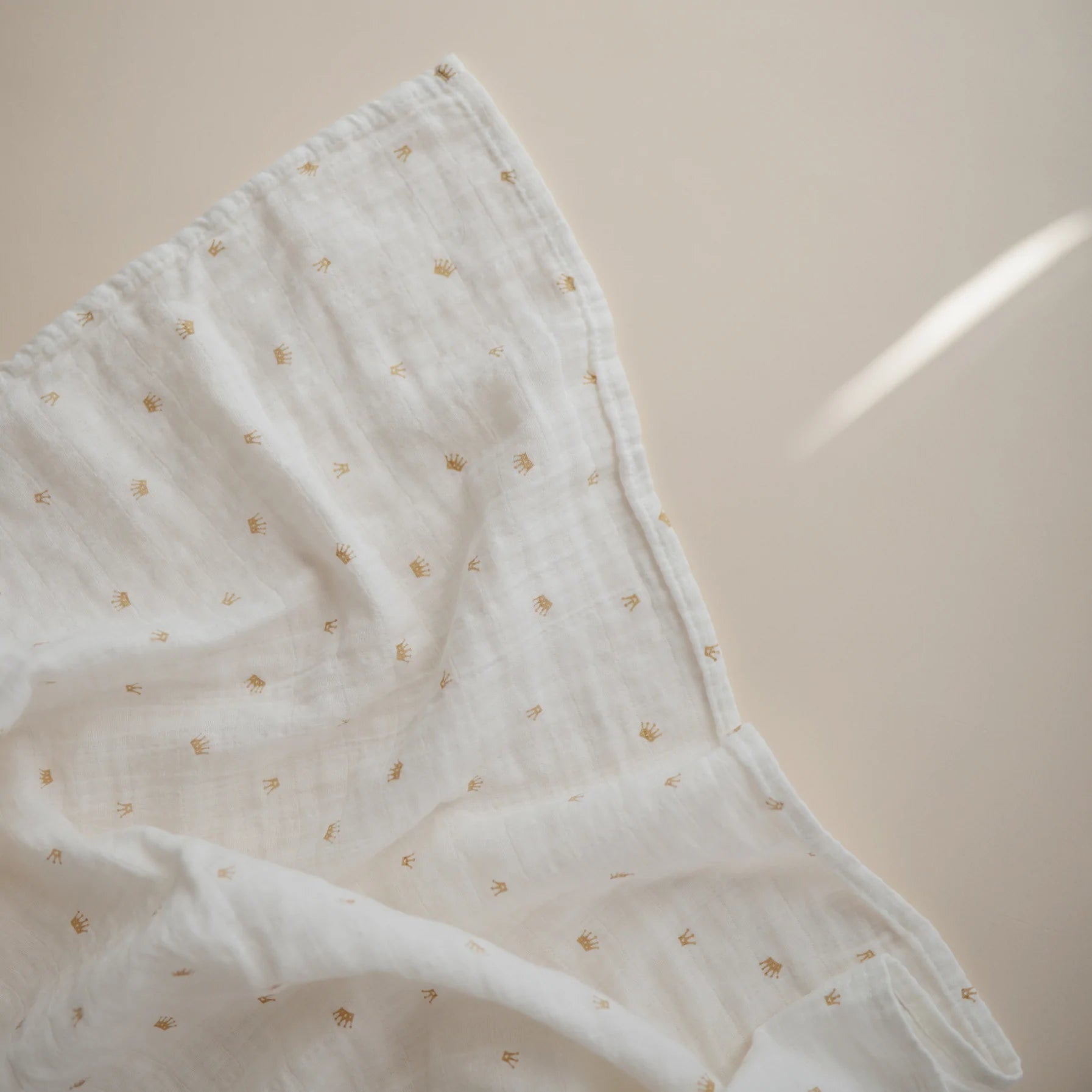 Mushie Muslin Swaddle Blanket - ANB Baby -100% cotton blanket