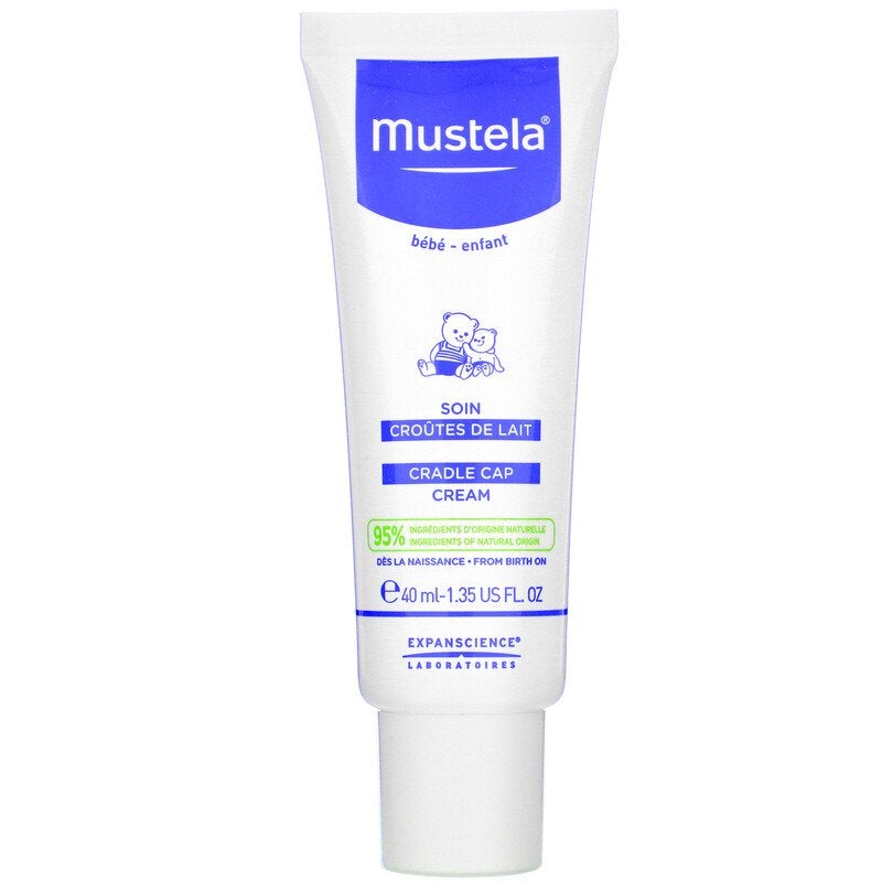 Mustela 1.35 Oz Cradle Cap Cream - ANB Baby -baby bath lotion