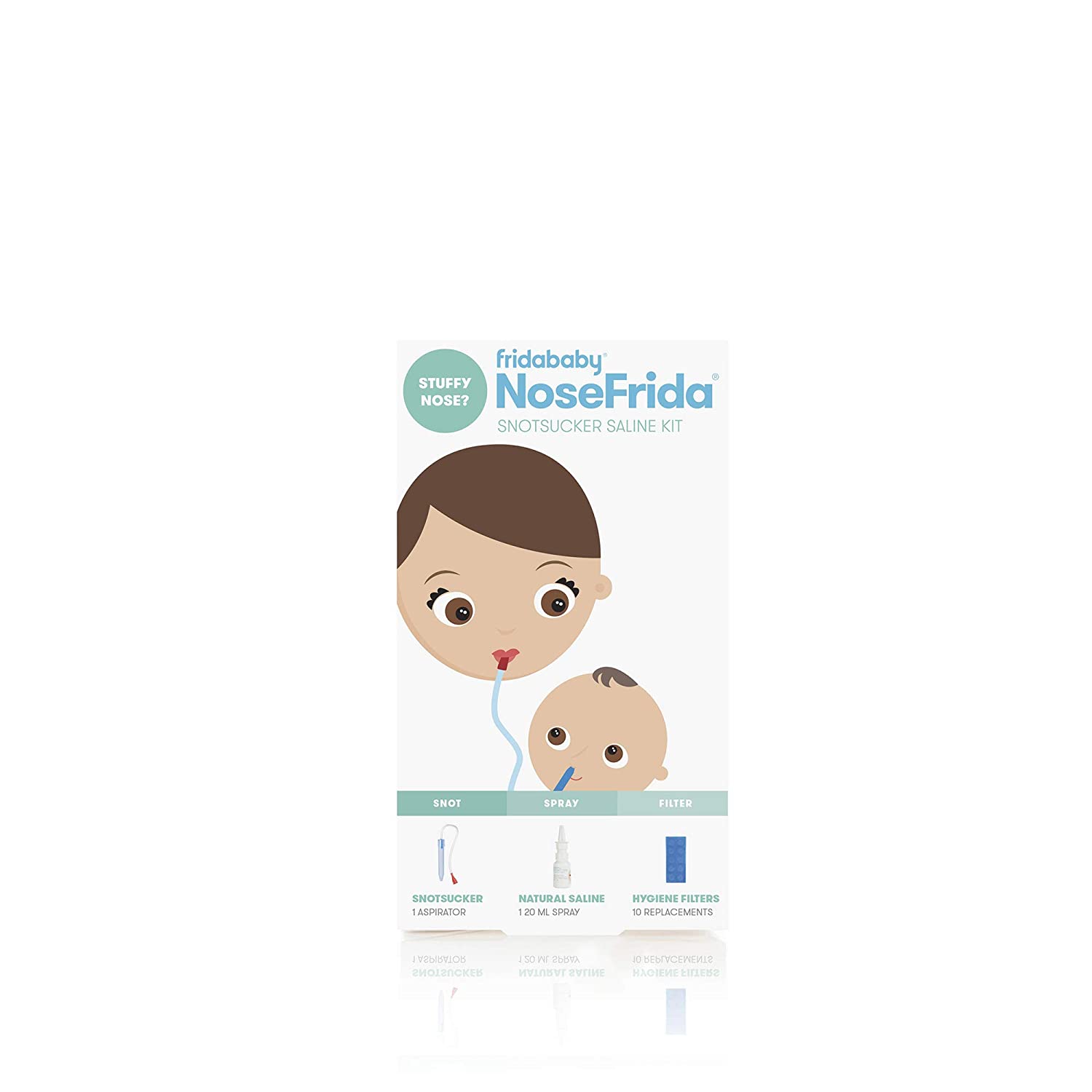 NOSEFRIDA The Snotsucker Saline Kit - ANB Baby -nosefrida