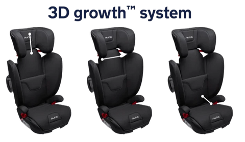 NUNA AACE 2-in-1 Booster Car Seat With 3D Growth System View- ANB Baby -8720246544367$100 - $300