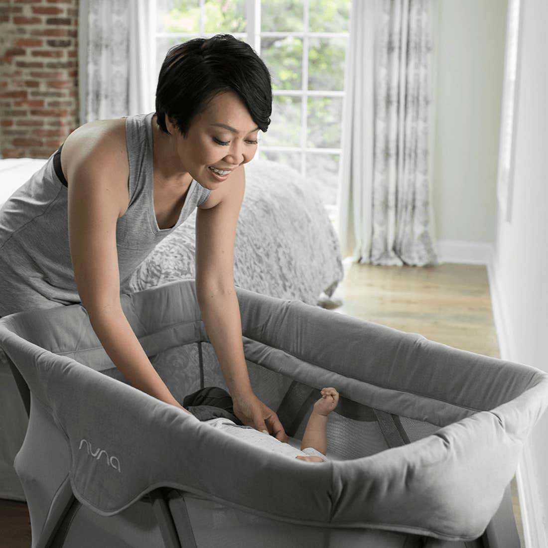Nuna Cove Aire Go Playard, Frost - ANB Baby -$300 - $500