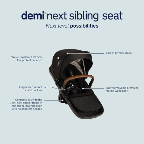 Nuna Demi Next Sibling Seat, -- ANB Baby