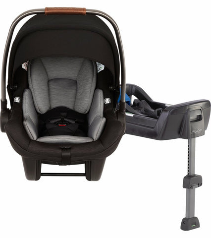 NUNA PIPA Lite Infant Car Seat with Base, Caviar, -- ANB Baby