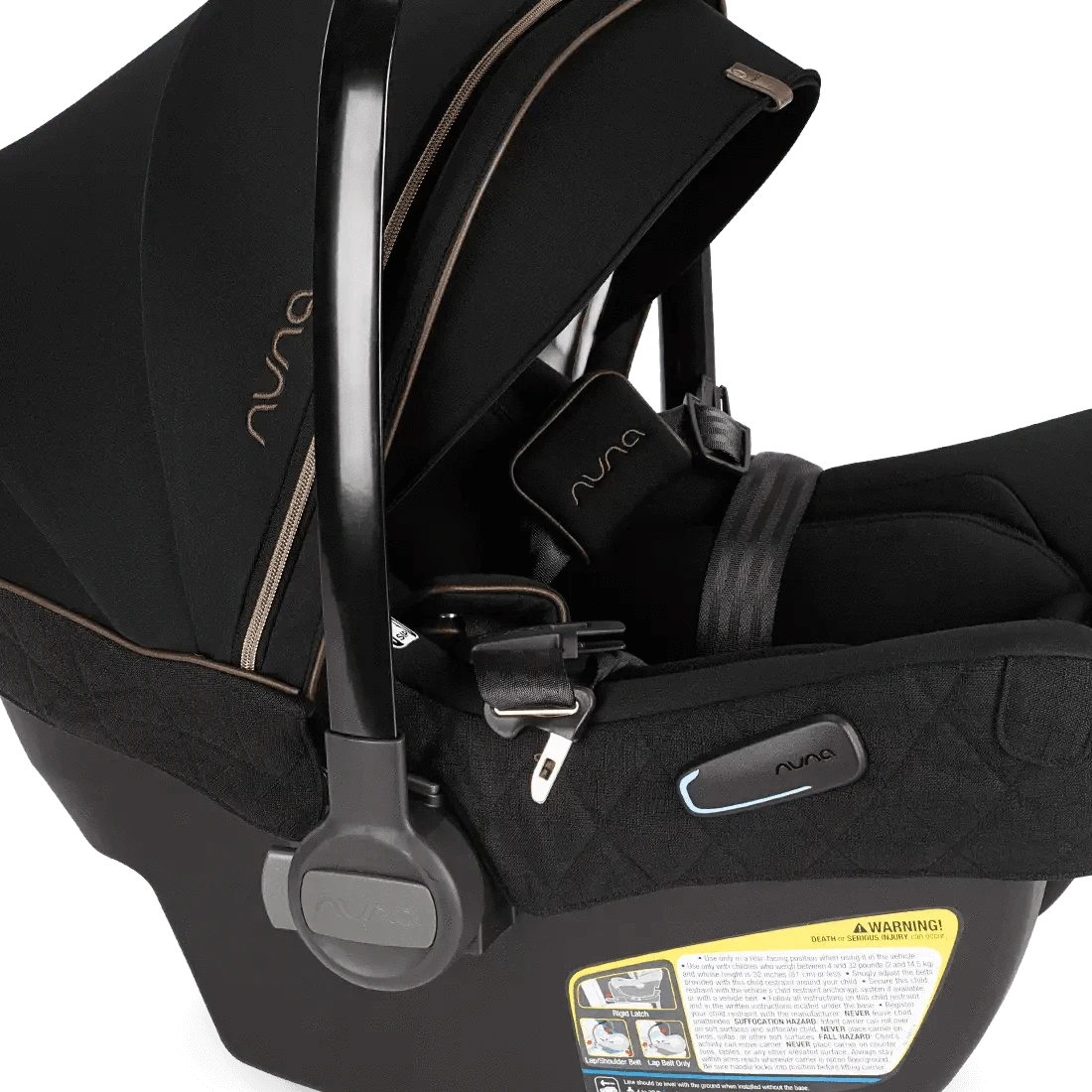 Nuna Pipa Lite RX Infant Car Seat With Relx Base, Riveted - ANB Baby -$300 - $500