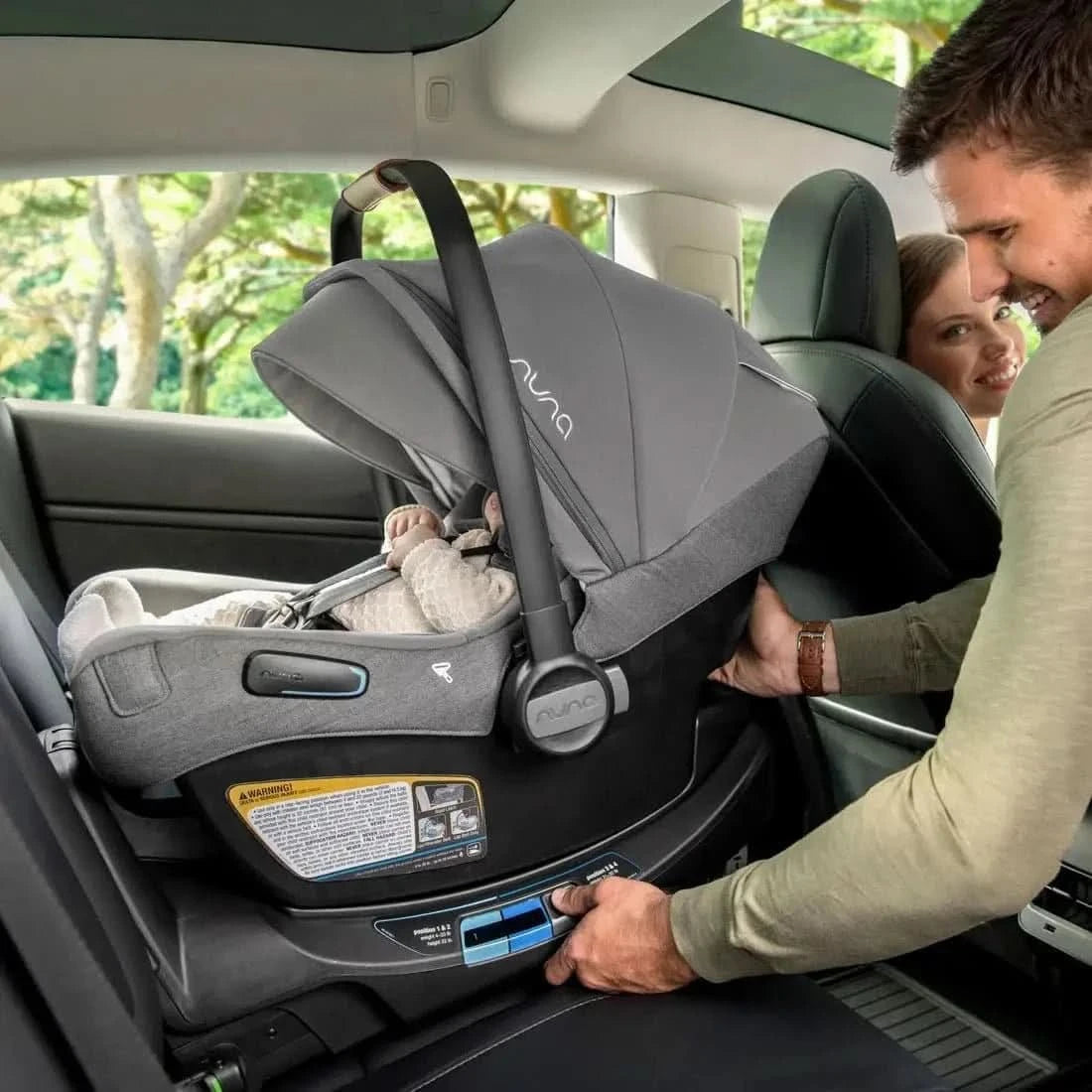 Nuna Pipa Lite RX Infant Car Seat With Relx Base, Riveted - ANB Baby -$300 - $500