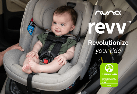 Nuna REVV Rotating Convertible Car Seat with Cupholder - ANB Baby -$500 - $1000