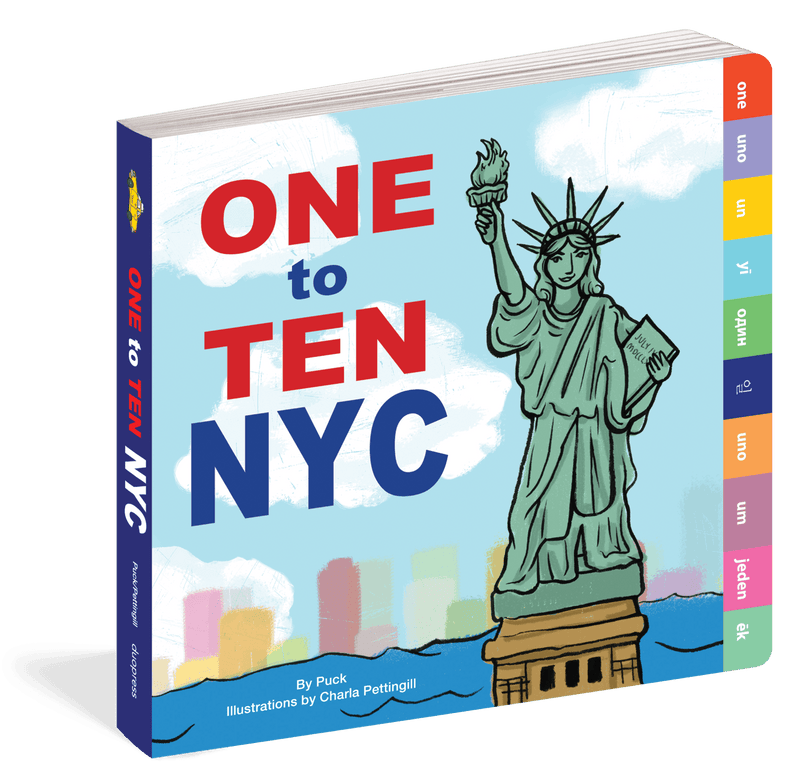 One to Ten NYC Hardcover - ANB Baby -Books