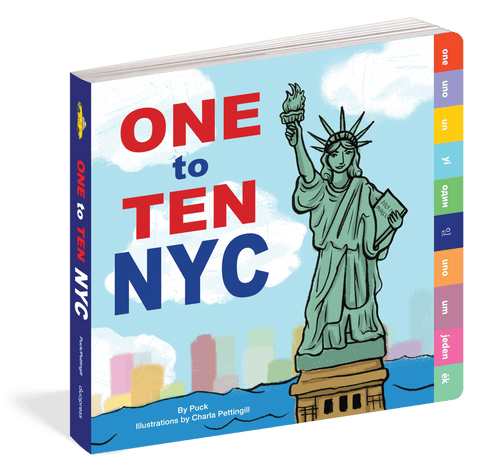 One to Ten NYC Hardcover - ANB Baby -Books