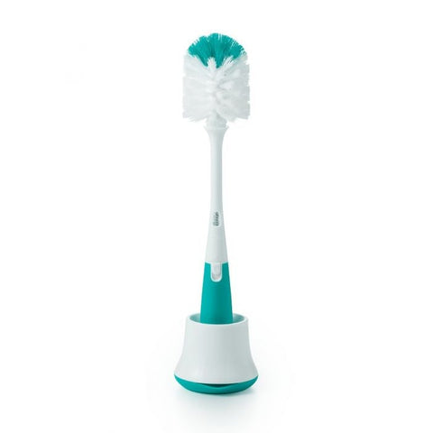 OXO TOT Bottle Brush With Stand - ANB Baby -Baby Bottle Cleaner Brush