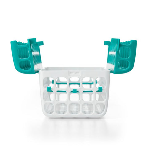 OXO Tot Dishwasher Basket, Teal - ANB Baby -baby feeding dishwasher basket