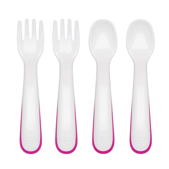 OXO Tot Feeding Spoon Set (Pink)
