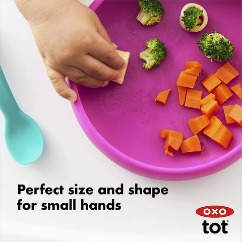 OXO TOT Silicone Plate - ANB Baby -Baby dish
