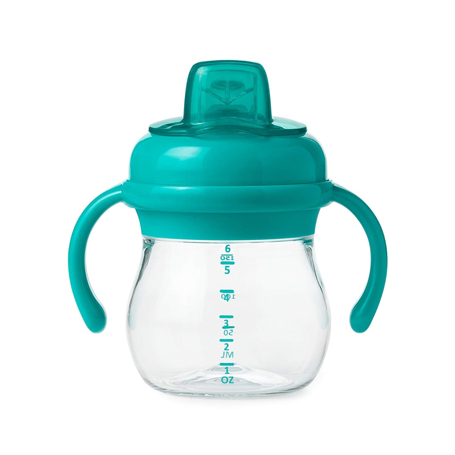 OXO TOT Transitions Soft Spout Sippy Cup with Removable Handles - 6 OZ - ANB Baby -Baby Feeding Cups