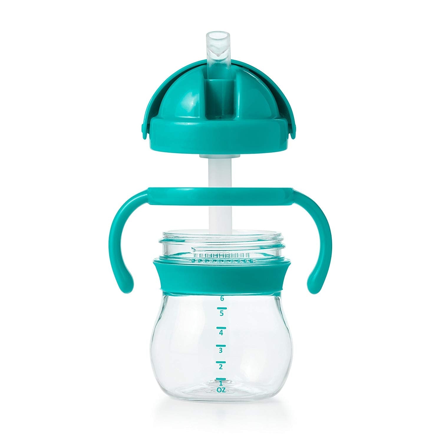 OXO TOT Transitions Straw Cup with Removable Handles - 6 OZ - ANB Baby -Baby Feeding Products
