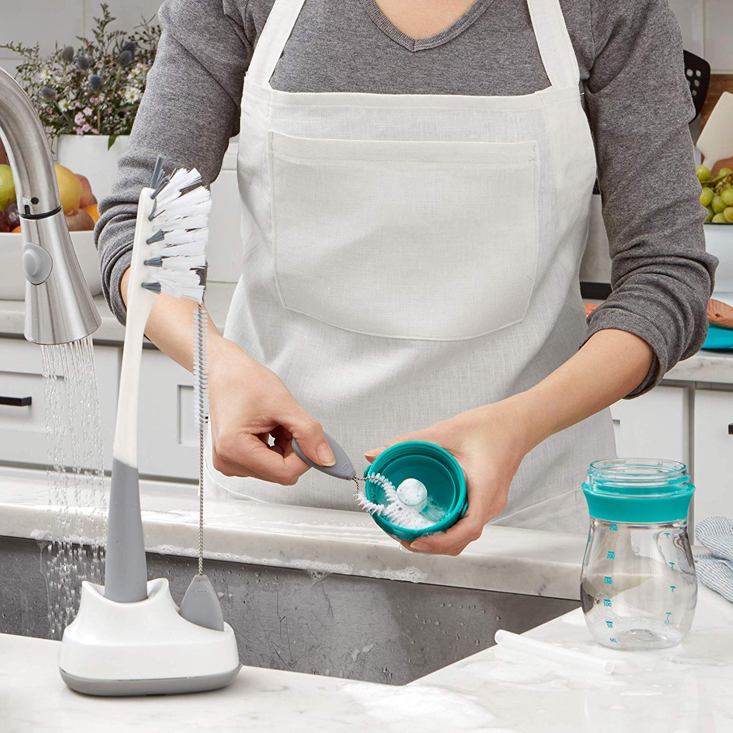 OXO Tot Cleaning Set For Straw & Sippy Cups 