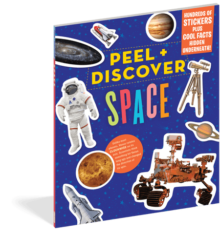Peel + Discover: Space Paperback - ANB Baby -Arts & Crafts