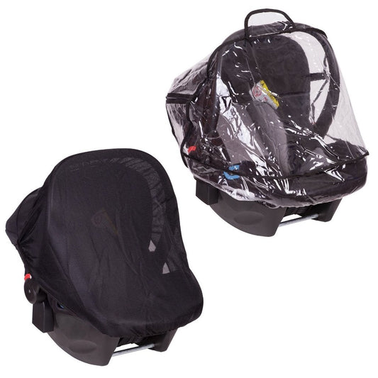 Phil & Teds V1 Universal Infant Car Seat Sun/Storm Cover Set, -- ANB Baby