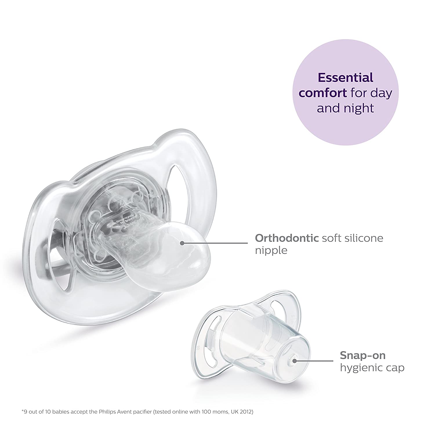 Philips Avent Animal Soother Pacifier, 0-6M - ANB Baby -0-6 baby pacifiers