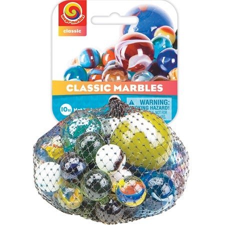 Play Visions Classic Assortment Marbles - ANB Baby -5+ years