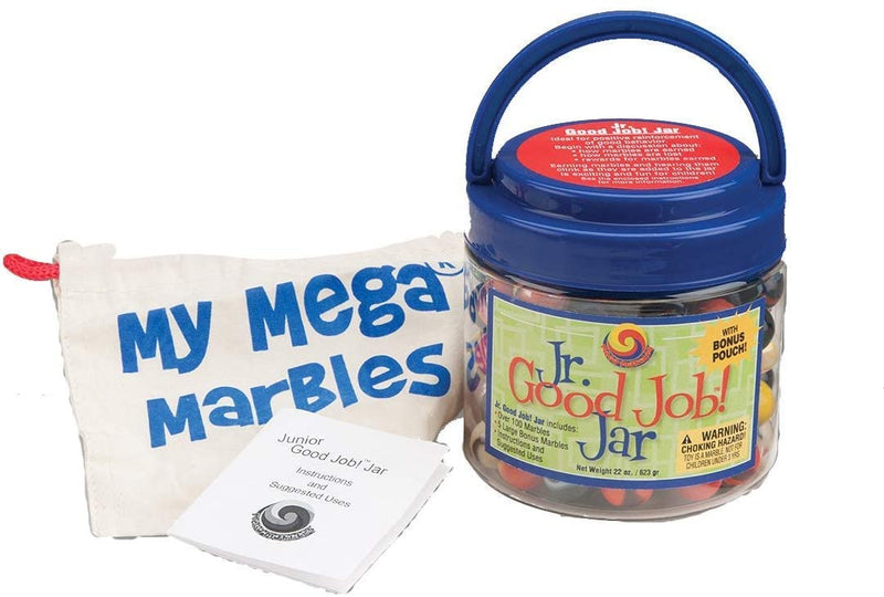 Play Visions Mega Marbles Jr. Good Job Jar, -- ANB Baby