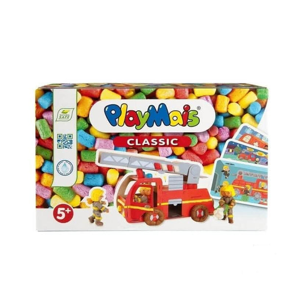 PLAYMAIS Classic Fire Truck