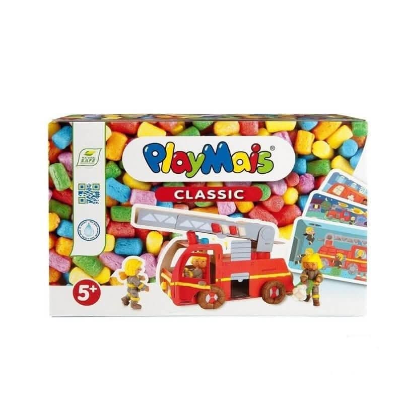 PLAYMAIS Classic Fire Truck-Learning & S.T.E.M-PlayMais-ANB Baby Store