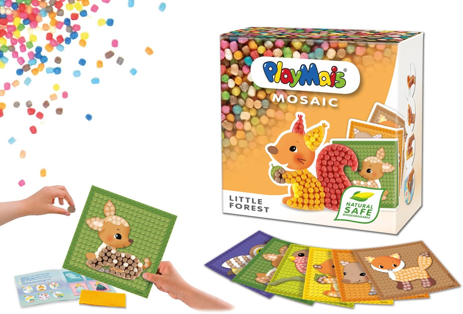 PLAYMAIS Mosaic Little Forest - ANB Baby -activity set