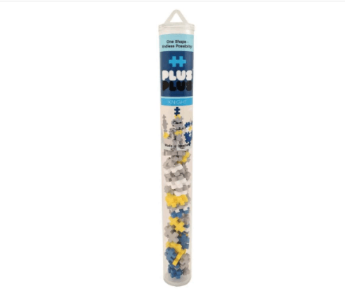 Plus-Plus Knight Construction Building Mini Puzzle Blocks, 70 Pieces Tube-Puzzles & Games-Plus-Plus-ANB Baby Store