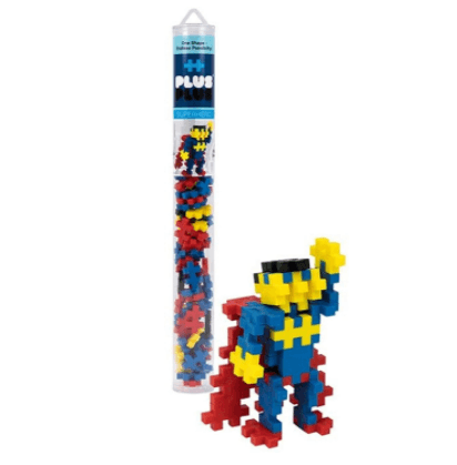 Plus-Plus Superhero Construction Building Mini Puzzle Blocks, 70 Pieces Tube - ANB Baby -5+ years