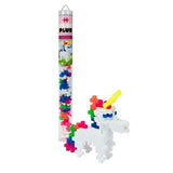 Plus - Plus Unicorn Construction Building Mini Puzzle Blocks, 70 Pieces Tube - ANB Baby