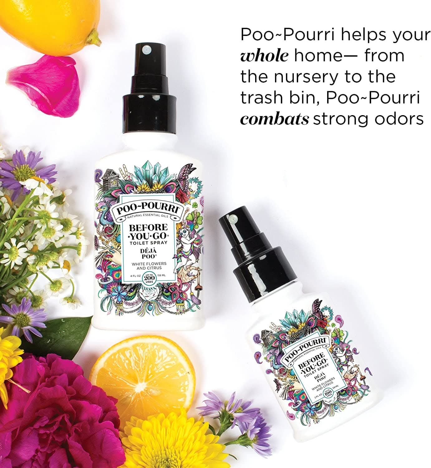 Poo-Pourri Before-You- Go Toilet Spray, 2 Fl Oz, Deja Poo, -- ANB Baby